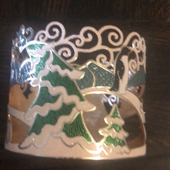 Bath & Body Works Candle Holder Christmas Holiday Polar Bear Sleeve - Picture 5 of 7